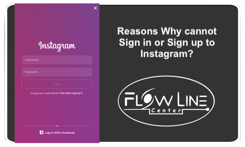 Reasons Why cannot Sign in or Sign up to Instagram?